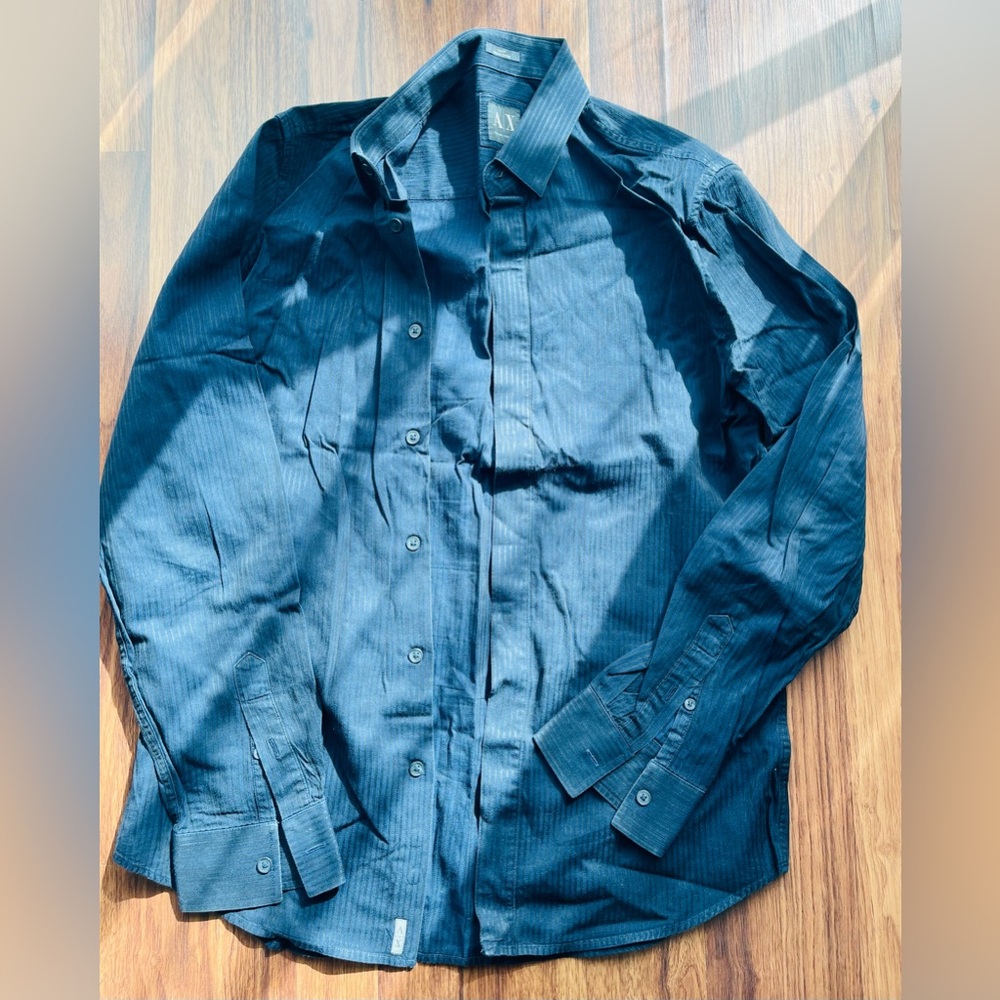 Armani Exchange Navy Shirt Jacket
